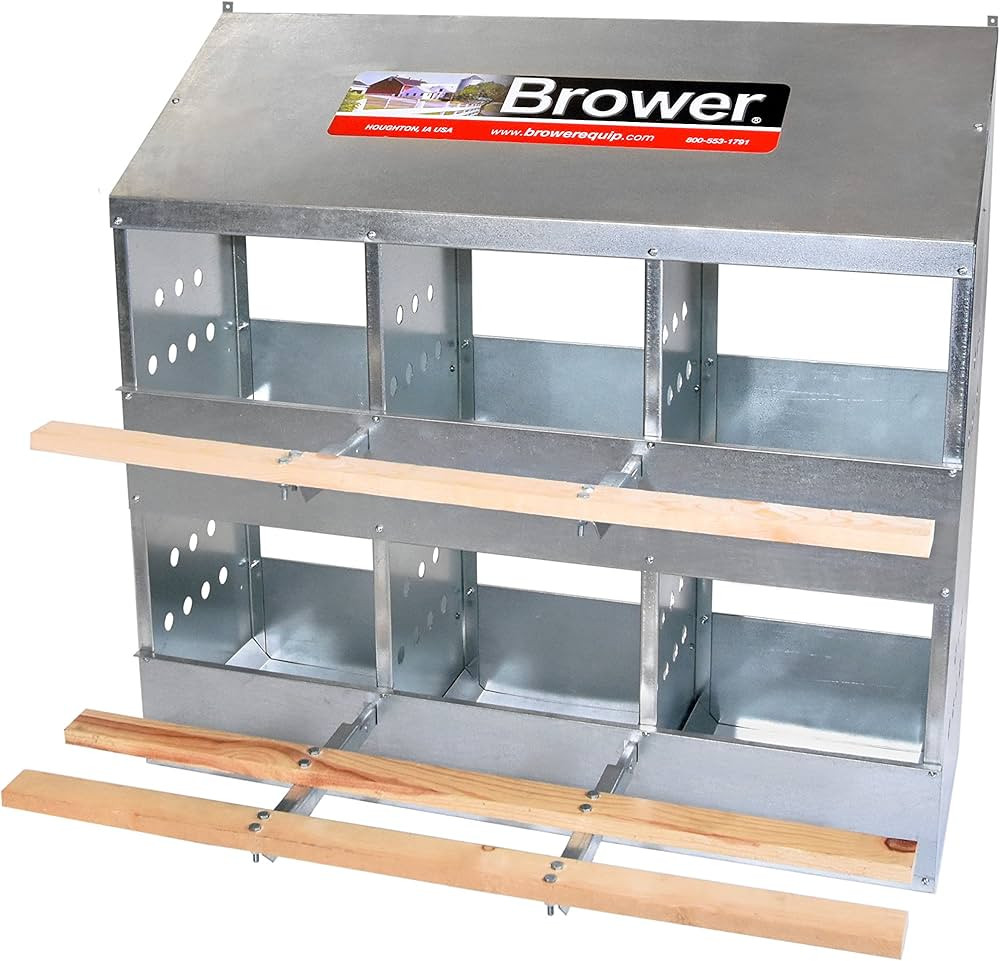 Brower 406B 6-Hole Poultry Nest | Amazon (US)