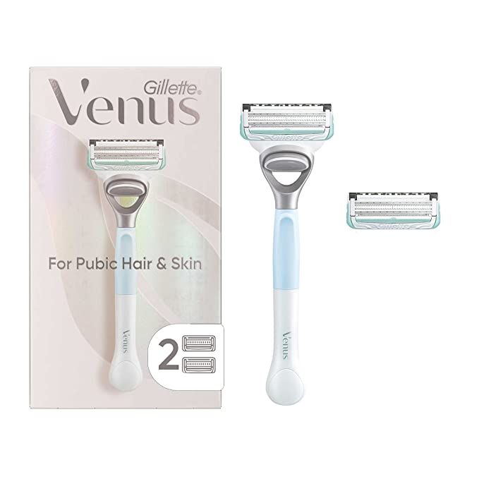 Gillette Venus Intimate Grooming Razors for Women, 1 Venus Razor Bikini Trimmer, 2 Razor Blade Re... | Amazon (US)