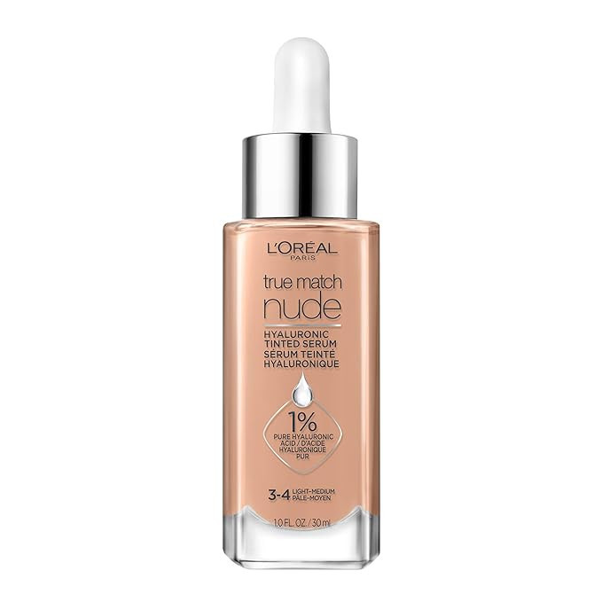 L'Oréal Paris Cosmetics True Match Nude Hyaluronic Tinted Serum The 1st Tinted serum with 1% Hya... | Amazon (US)