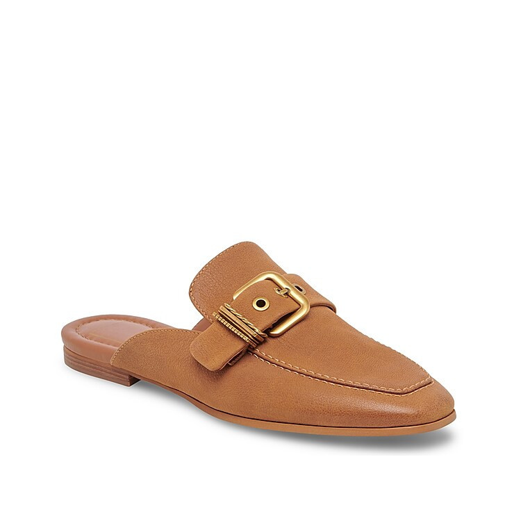 Dolce Vita Santel Mule | Women's | Brown Leather | Size 6.5 | Flats | DSW