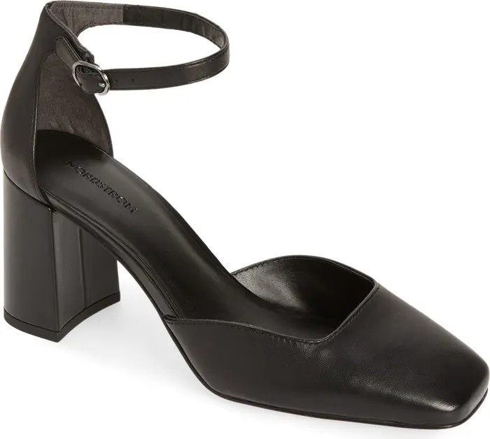 Katrina Ankle Strap Block Heel Pump | Nordstrom