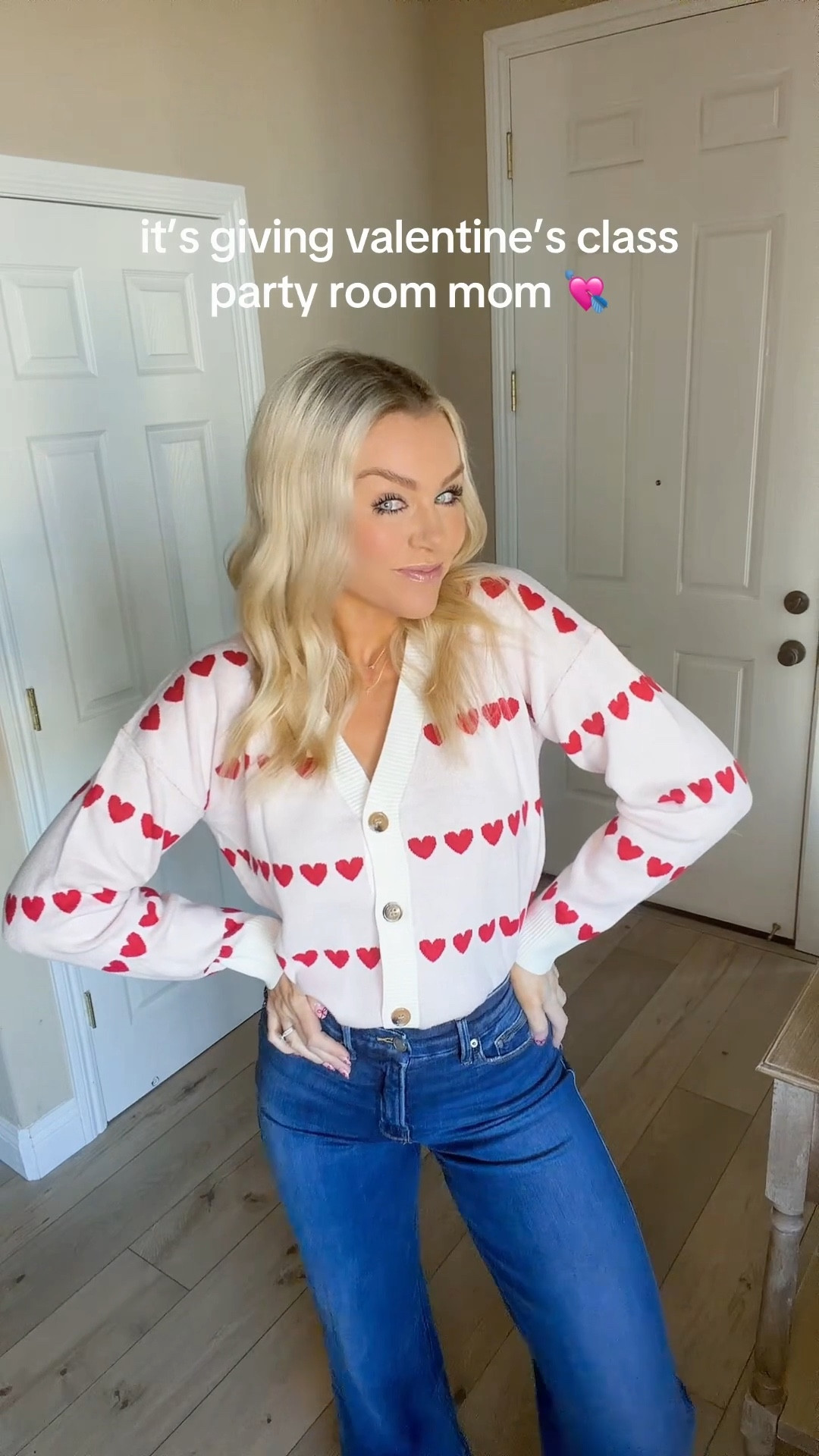 Casual Valentine’s Day outfit 
Sweater size small
Jeans size 4


#LTKFindsUnder50 #LTKmomlife #LTKSeasonal