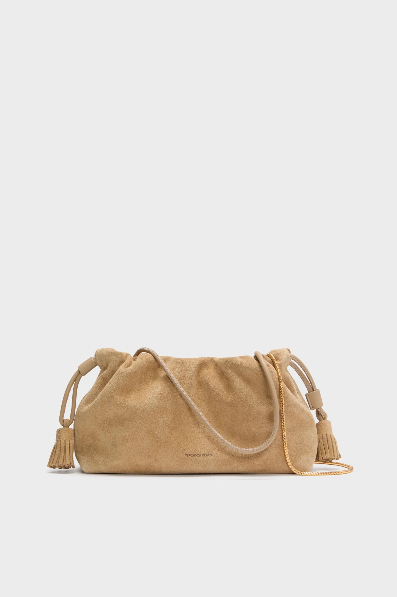 Latte Small Suede Stash Crossbody | Tuckernuck (US)