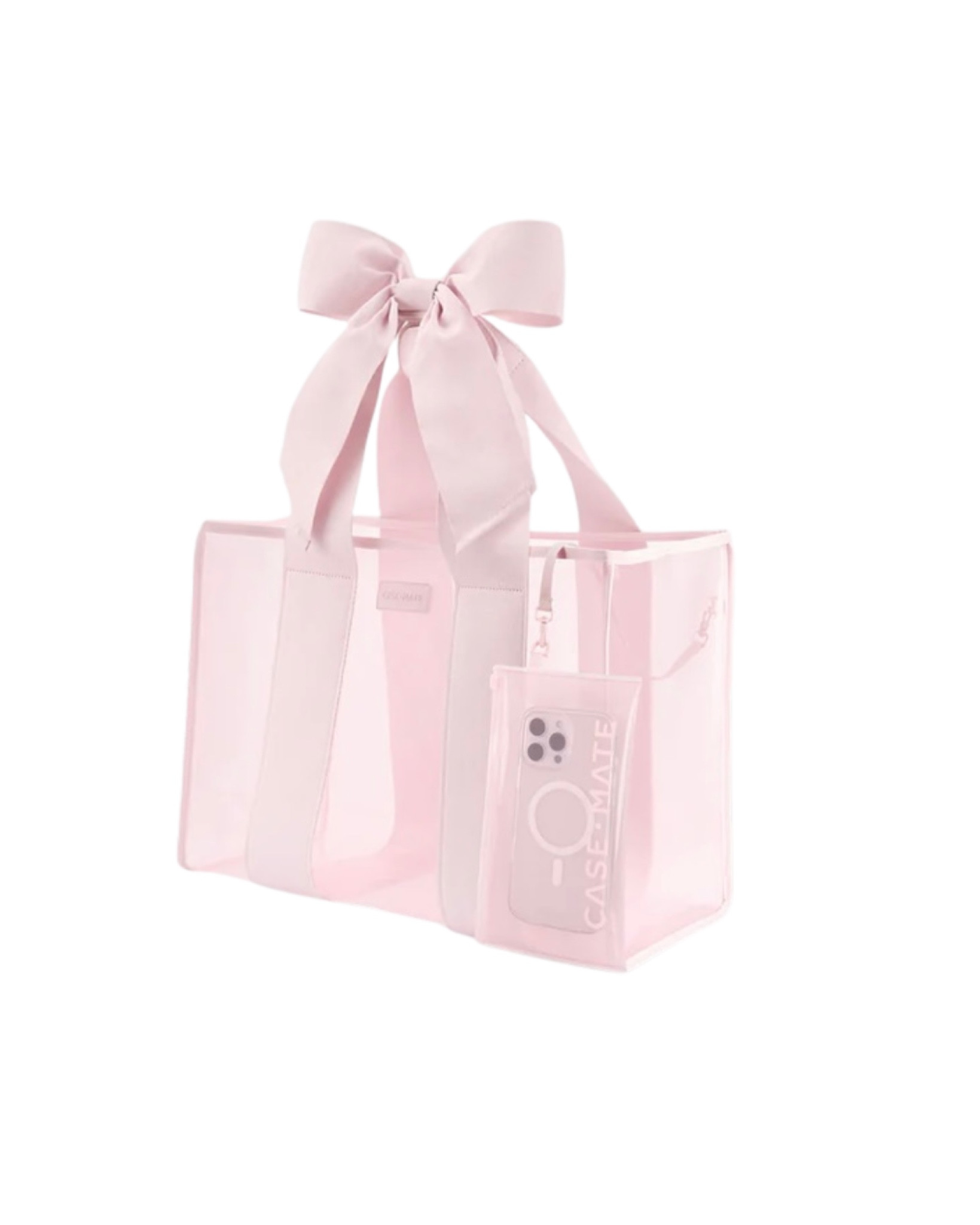 CaseMate Pretty in Pink Bow Tote. Perfect for the beach or shopping #casemate

#LTKSeasonal #LTKSpringSale #LTKOver40