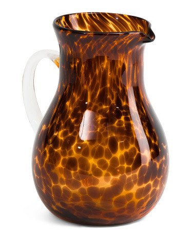 9.5In Tortoise Pitcher | TJ Maxx