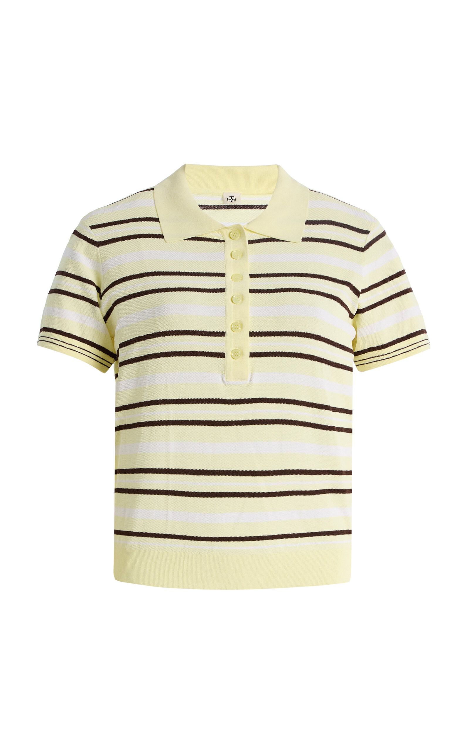 Madison Striped Knit Polo | Moda Operandi (Global)