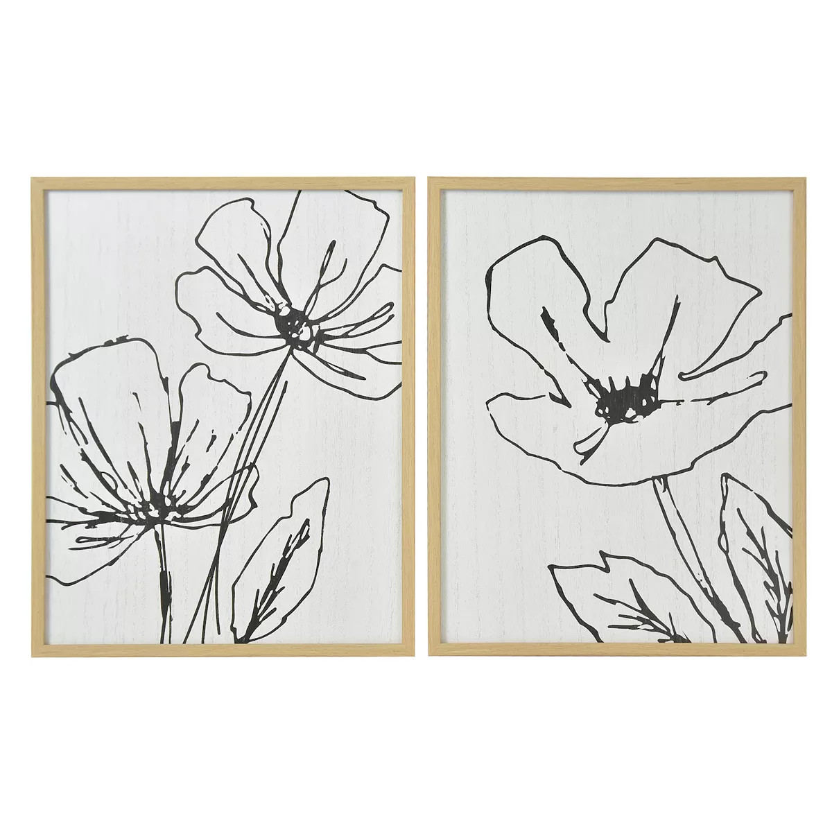 Belle Maison 2-piece Floral Wall Art Set | Kohl's