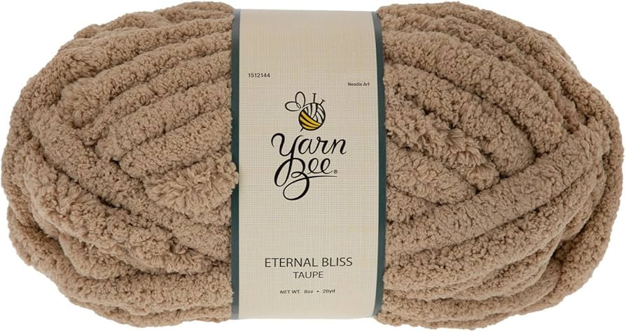 Amazon.com: Yarn Bee Ivory Yarn for Knitting & Crocheting – Jumbo Eternal Bliss Yarn Skein – ... | Amazon (US)