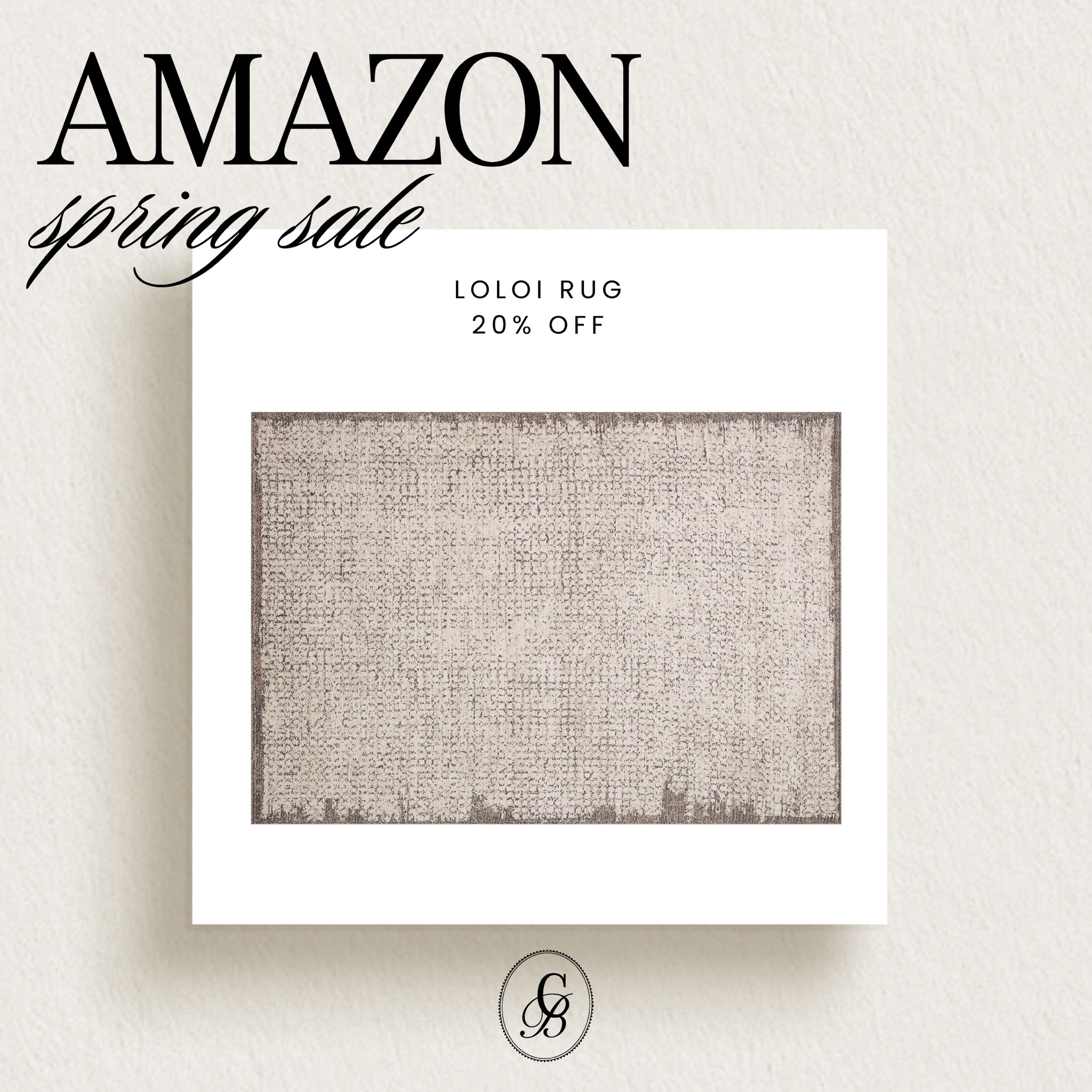 Amazon Spring Sale - this designer inspired Loloi rug is 20% off!

Amazon, Rug, Home, Console, Amazon Home, Amazon Find, Look for Less, Living Room, Bedroom, Dining, Kitchen, Modern, Restoration Hardware, Arhaus, Pottery Barn, Target, Style, Home Decor, Summer, Fall, New Arrivals, CB2, Anthropologie, Urban Outfitters, Inspo, Inspired, West Elm, Console, Coffee Table, Chair, Pendant, Light, Light fixture, Chandelier, Outdoor, Patio, Porch, Designer, Lookalike, Art, Rattan, Cane, Woven, Mirror, Luxury, Faux Plant, Tree, Frame, Nightstand, Throw, Shelving, Cabinet, End, Ottoman, Table, Moss, Bowl, Candle, Curtains, Drapes, Window, King, Queen, Dining Table, Barstools, Counter Stools, Charcuterie Board, Serving, Rustic, Bedding, Hosting, Vanity, Powder Bath, Lamp, Set, Bench, Ottoman, Faucet, Sofa, Sectional, Crate and Barrel, Neutral, Monochrome, Abstract, Print, Marble, Burl, Oak, Brass, Linen, Upholstered, Slipcover, Olive, Sale, Fluted, Velvet, Credenza, Sideboard, Buffet, Budget Friendly, Affordable, Texture, Vase, Boucle, Stool, Office, Canopy, Frame, Minimalist, MCM, Bedding, Duvet, Looks for Less

#LTKhome #LTKsalealert #LTKSeasonal