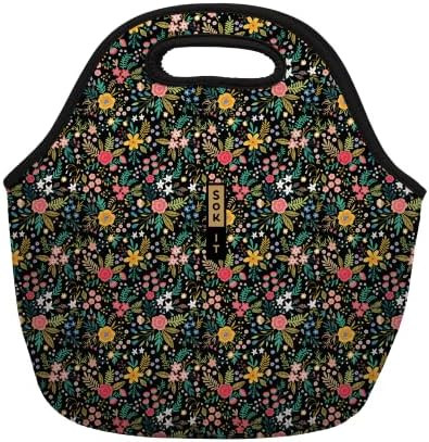Sok It LunchTote Zippered Bag Insulated Neoprene Caddy (English Garden Picnic, Large 4.5 Quart Lu... | Amazon (US)
