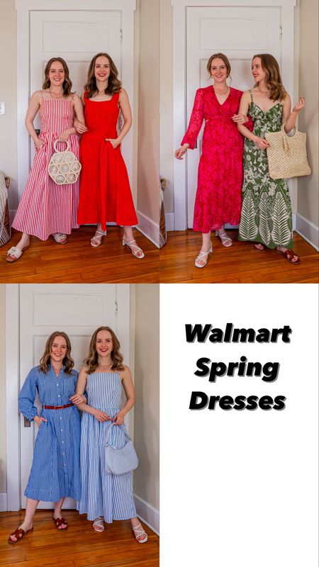 Walmart dresses. Wearing xs in all dresses
#sundress

#LTKstyletip #LTKsalealert #LTKfindsunder50