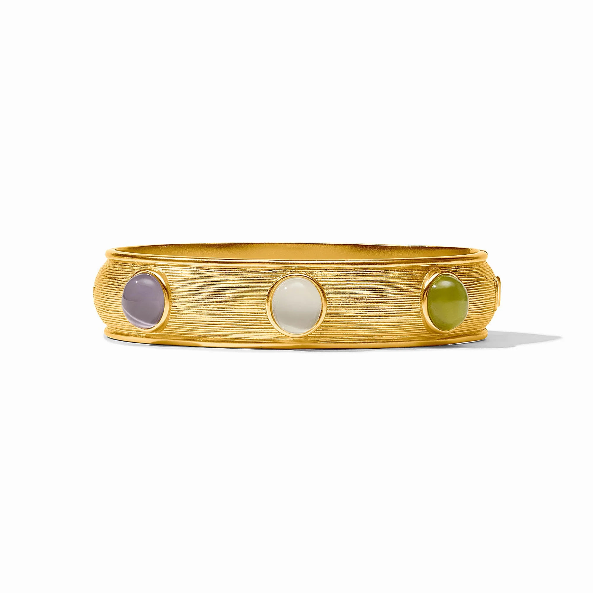 Cobblestone Stone Hinge Bangle | Julie Vos