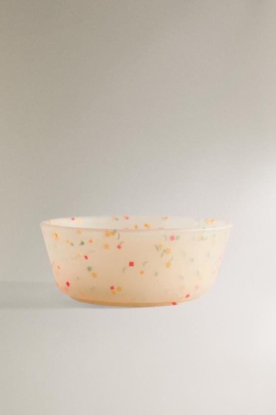 CHILDREN'S CONFETTI SILICONE BOWL | Zara US