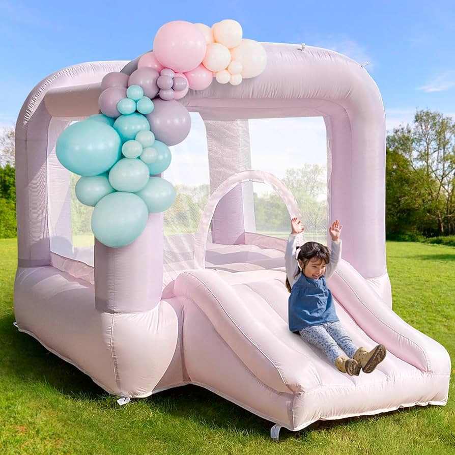 Bounce House, Bounce House for Toddlers 1-3, Mini Bounce House with Slide Indoor Outdoor, 8.33ft ... | Amazon (US)