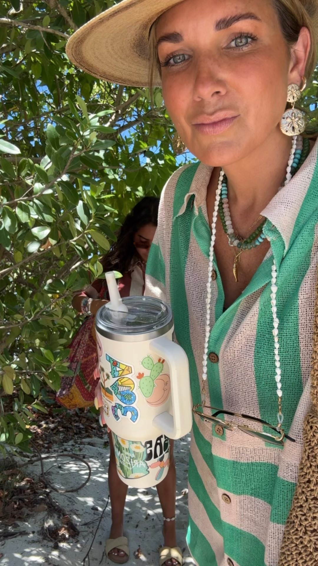 Amazon swimsuit & oversized free people look for less top!! 
Wearing size medium in both but need large in swimsuit 



#LTKTravel #LTKStyleTip #LTKSwim