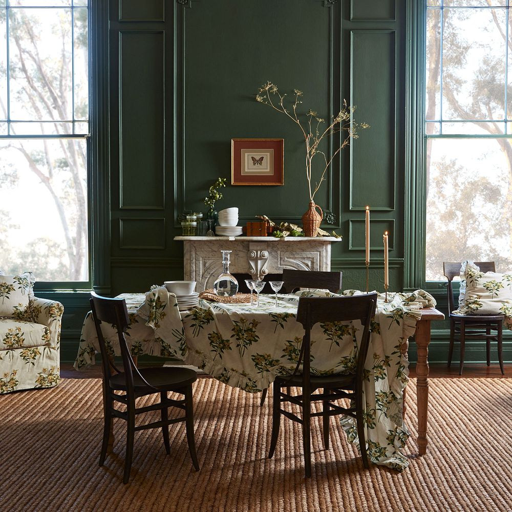 Narcissus Ruffle Tablecloth | GreenRow