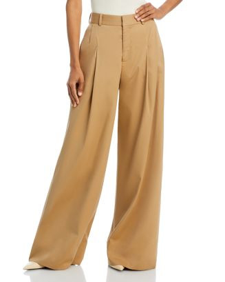Pleated Wide Leg Pants | Bloomingdale's (US)