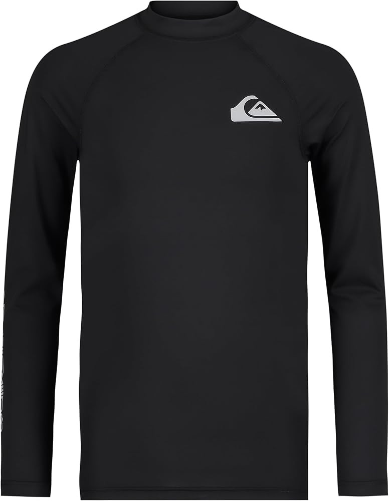 Quiksilver Boys All Time Long Sleeve Boy Rashguard Surf Shirt | Amazon (US)