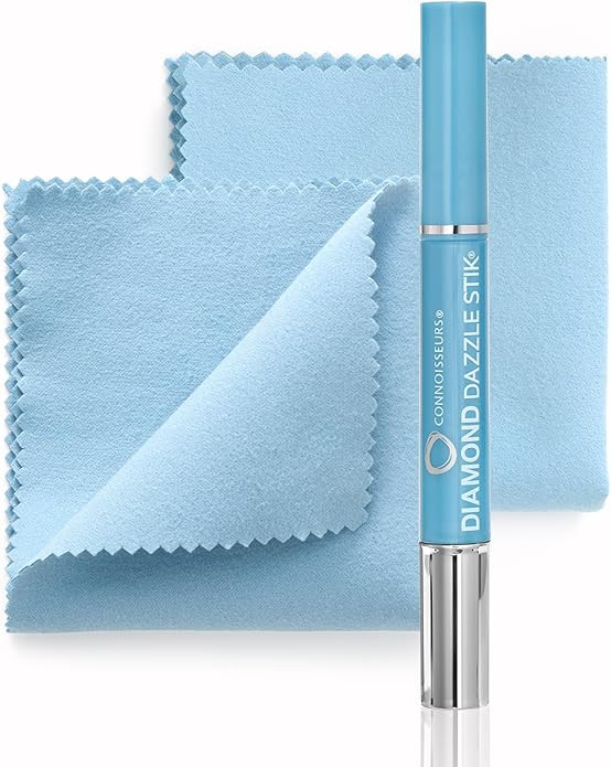 CONNOISSEURS Diamond Dazzle Stik - Portable Diamond Cleaner for Rings and Other Jewelry - Bring O... | Amazon (US)