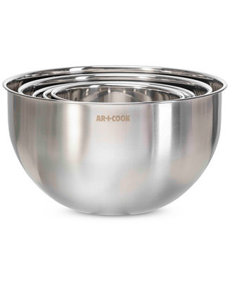 5-Piece Stainless Steel Mixing Bowl Set | Macy's