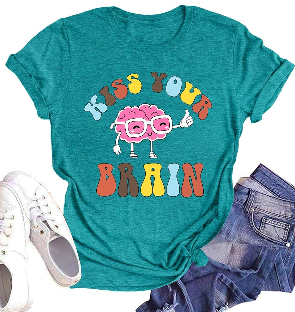 Special Education Teacher Shirts for Women SPED Teachers Graphic T-Shirts Teaching Life Gift Shor... | Amazon (US)