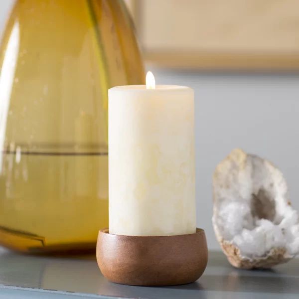 Vanilla Scented Pillar Candle | Wayfair North America