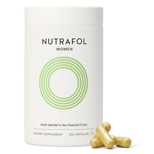 Nutrafol Women's Hair Growth Supplements, Ages 18-44, Clinically Tested for Visibly Thicker and Stronger Hair, Dermatologist Recommended - 1 Month Supply | Amazon (US)