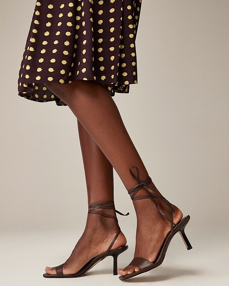 Leni made-in-Spain lace-up sandals in leather | J. Crew US