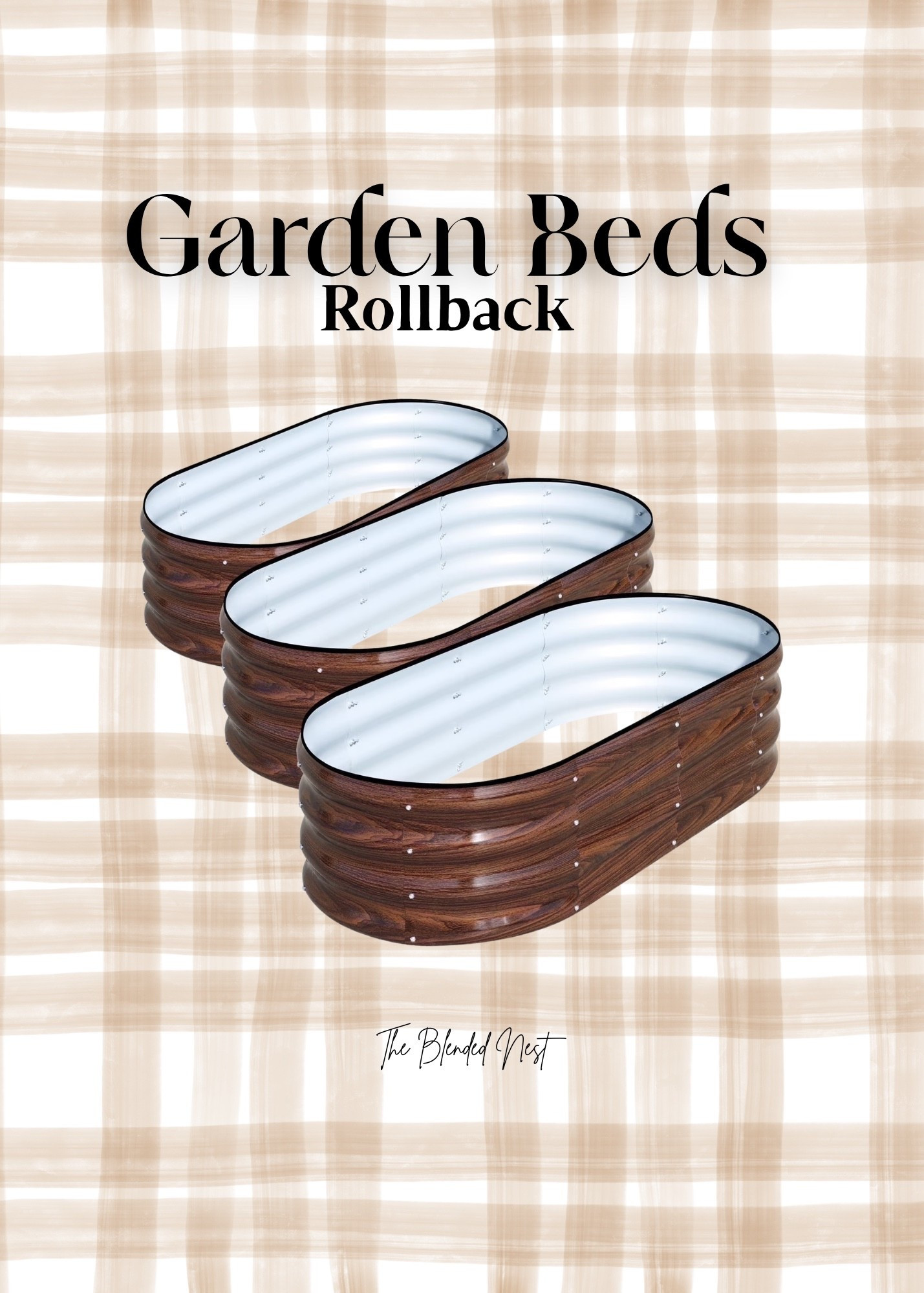 These galvanized raised garden beds are on Rollback!  They come in a pack of 3 and in 3 different colors.  Grab them while you can!!

#LTKSaleAlert #LTKHome #LTKSeasonal