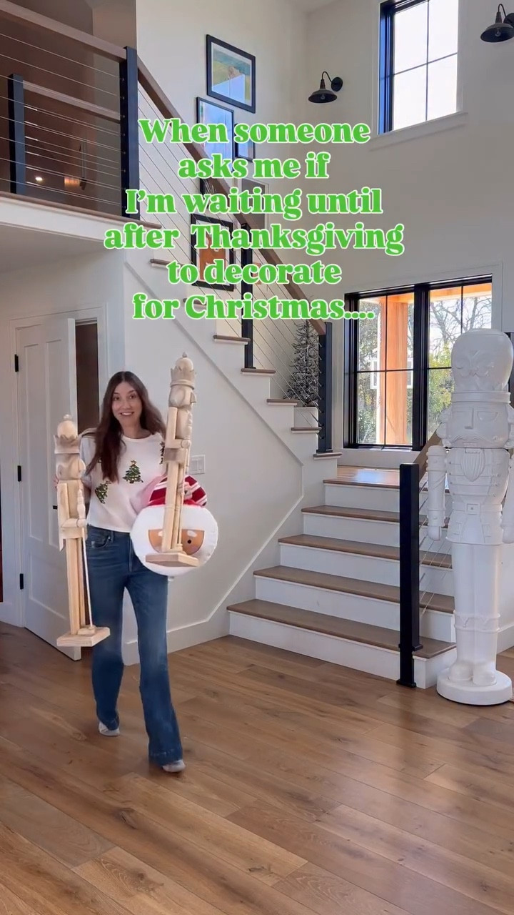 When do you decorate for Christmas? 
Christmas starts November 1 in our house. We don’t forget about Thanksgiving, it’s a day, but Christmas is a season. 

#christmasdecor #holidaydecor #momlife #thesearethedays

#LTKGiftGuide #LTKHome #LTKHoliday