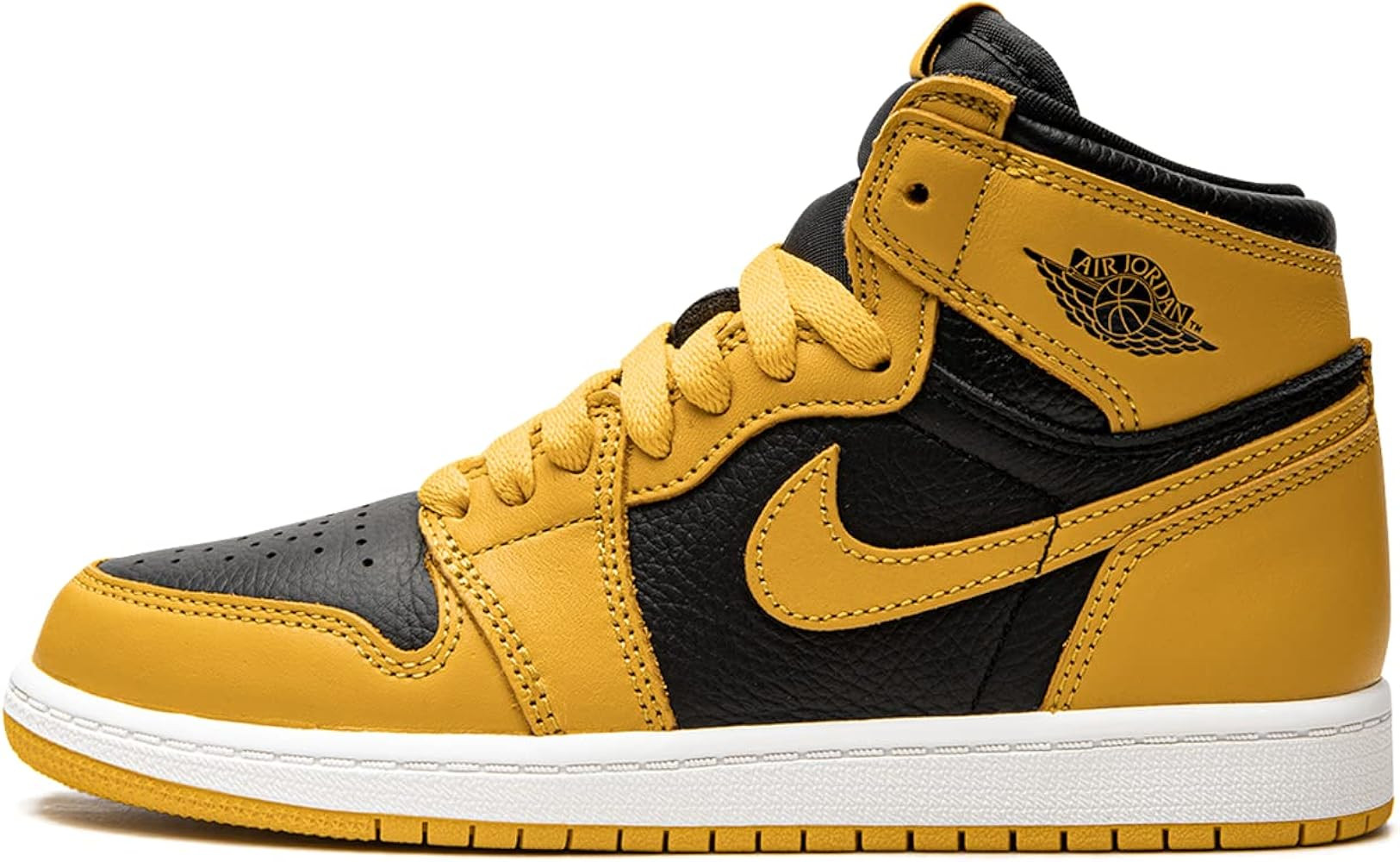 Preschool Air Jordan 1 Retro High OG PS Pollen | Amazon (US)
