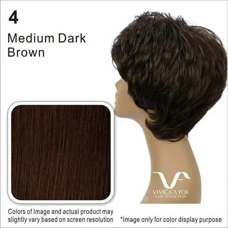 CHILLI-V | Synthetic Heat Resistant Fiber Wig (Lace Front Traditional Cap) | Medium Lenght Wigs | Walmart (US)