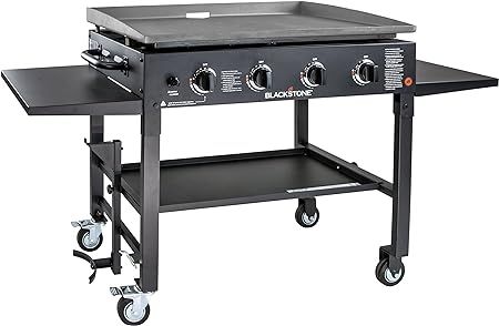 Blackstone 36 Inch Gas Griddle Cooking Station 4 Burner Flat Top Gas Grill Propane Fuelled Restau... | Amazon (US)