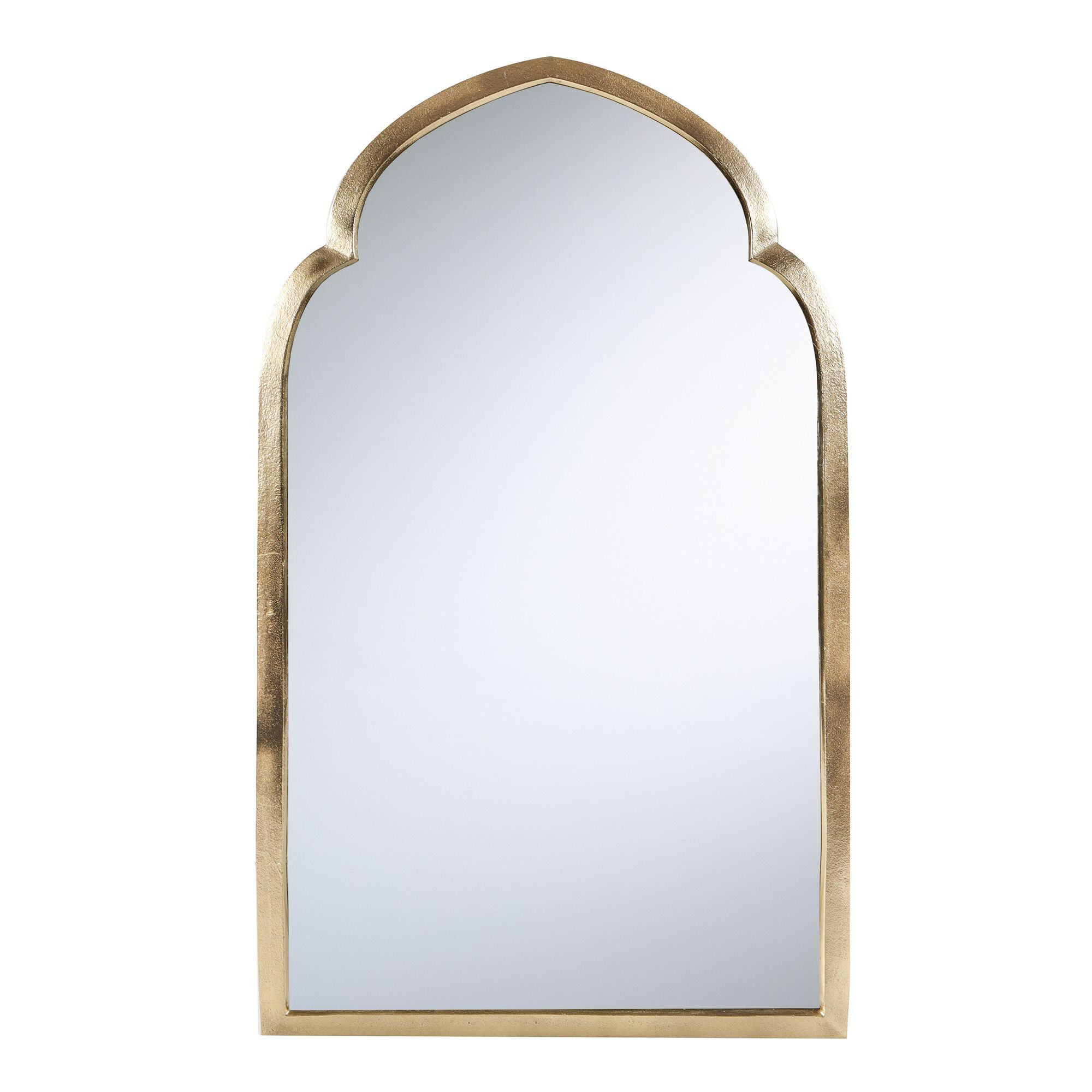 Gold Metal Mehrab Wall Mirror | World Market