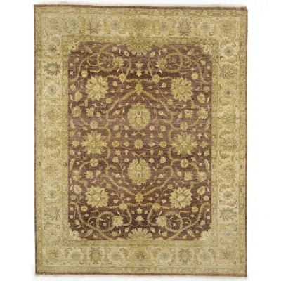 Muted Rusty Brown Traditional 8X10 Handmade Peshawar Oriental Area Rug | Wayfair North America