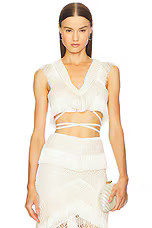 PatBO Samba Fringe Top in Off White from Revolve.com | Revolve Clothing (Global)