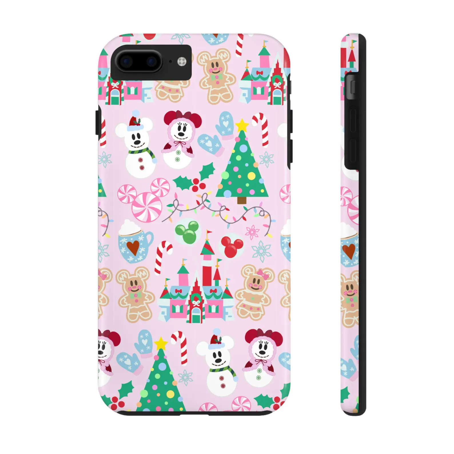 Disney Christmas iPhone or Samsung Galaxy Phone Case Disney Accessories Gingerbread Snowman Minni... | Etsy (US)