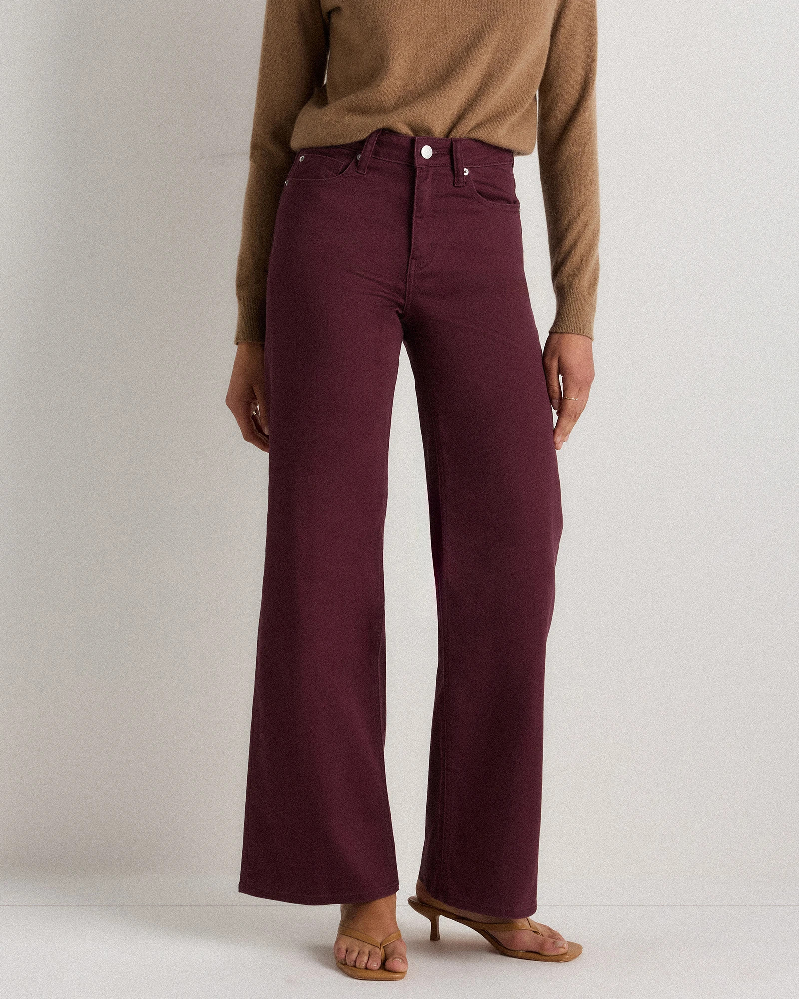 Bella Stretch Wide Leg Jeans | Quince