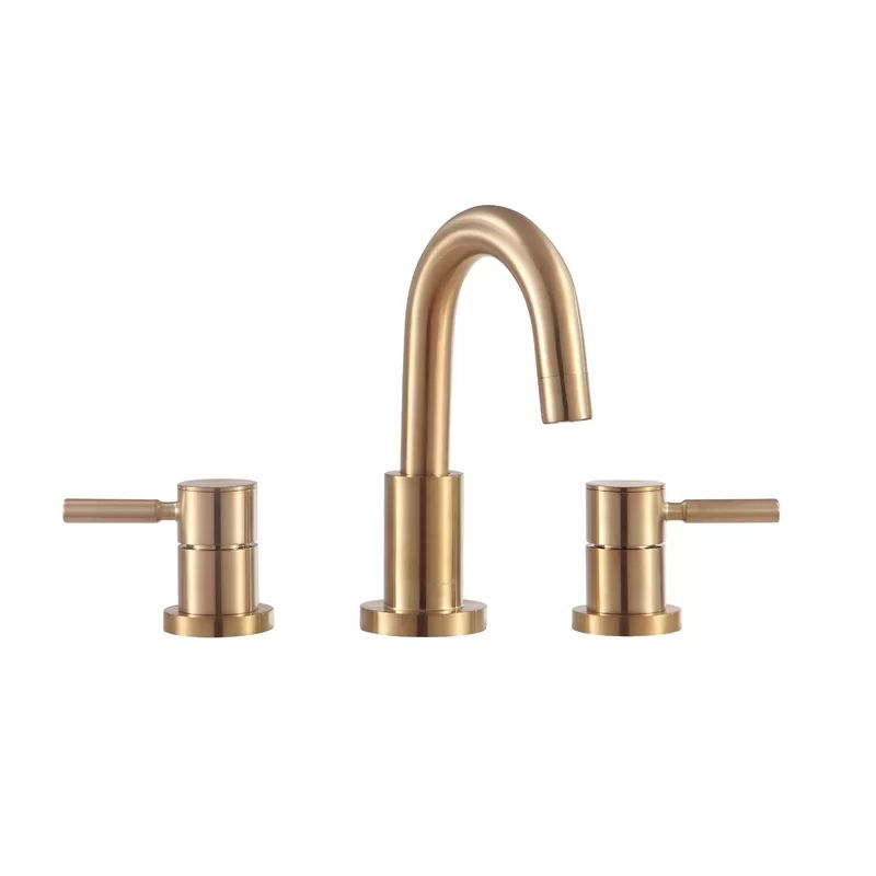 Helios Widespread Faucet 2-handle Bathroom Faucet with Drain Assembly | Wayfair North America