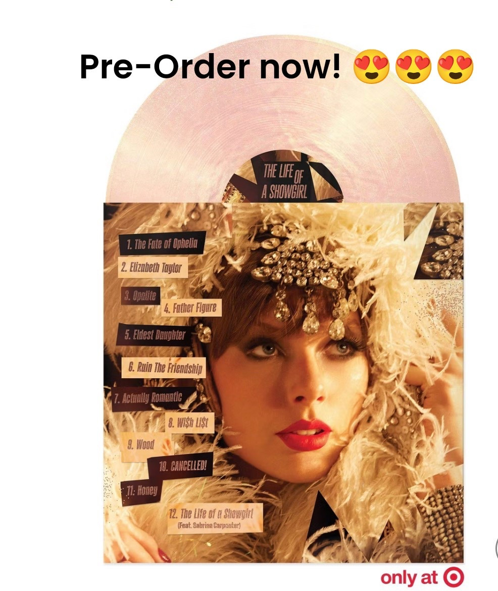 Get your life of a showgirl pre-order now!  Taylor Swift vinyl record now!  Woohoo 

#LTKKids #LTKStyleTip #LTKFamily