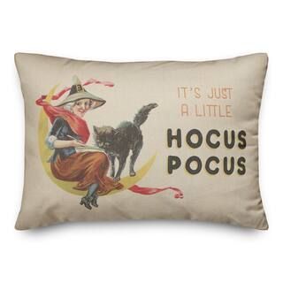 Just Hocus Pocus Vintage Witch Throw Pillow | Michaels Stores