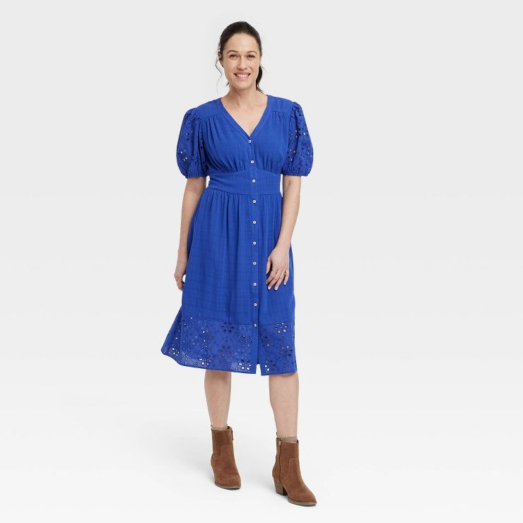 Women's Short Sleeve A-Line Dress - Knox Rose™ | Target