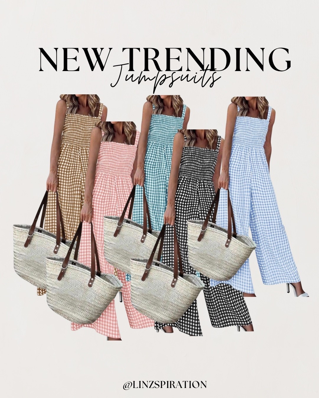 The cutest gingham jumpsuits! Perfect spring staple, and would be adorable for Easter 

#LTKootd #LTKmomlife #LTKSaleAlert