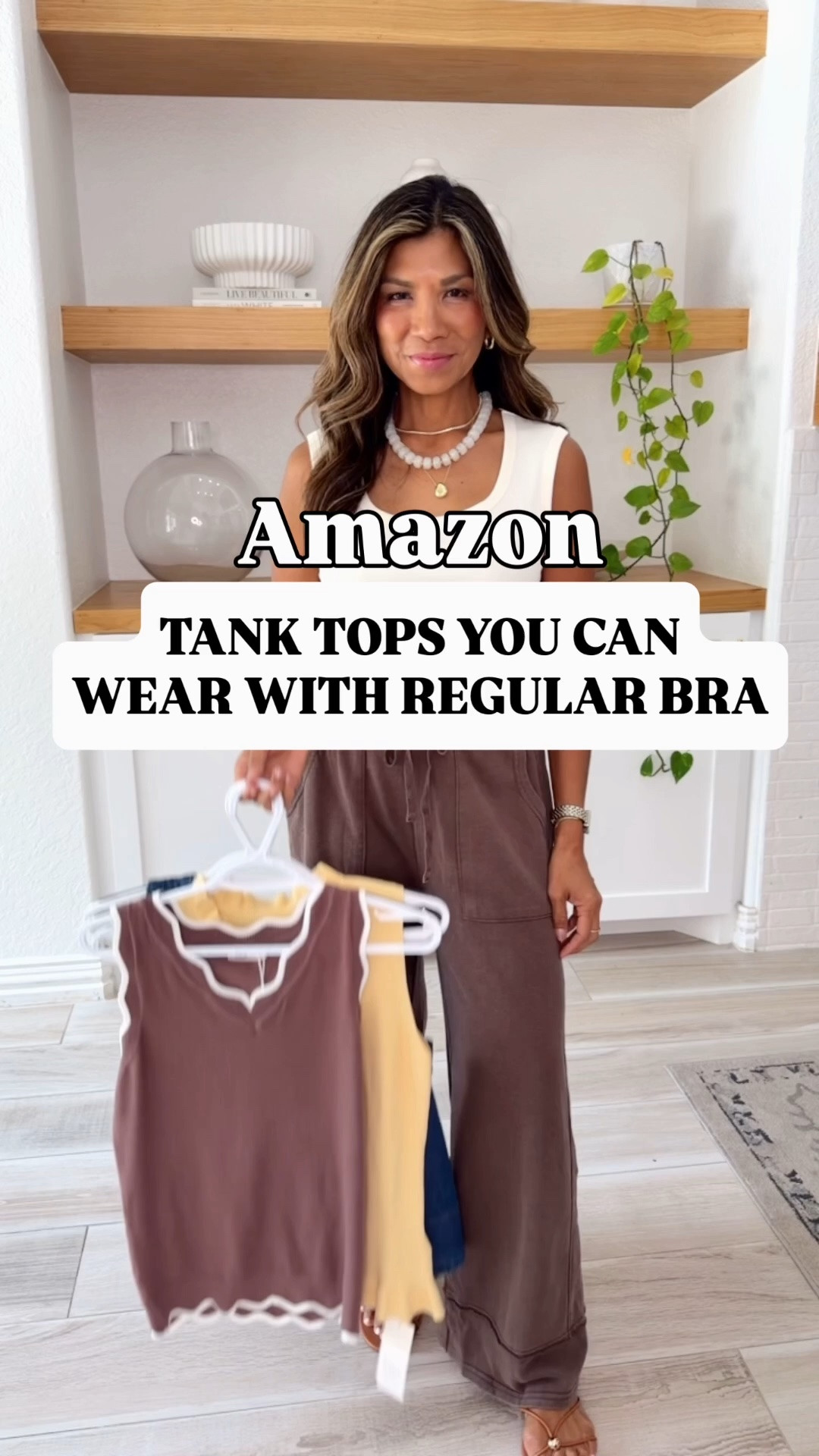 I’m 5’2” 118#ish for reference 
All tops are in size small tts.
White jeans in XS tts.
Brown pants in small tts
Shoes fit tts.
Bags are the small size in taupe and cognac. 
Summer outfits, Amazon finds, over 50 style, midlife fashion, petite fashion,midlife women, affordable fashion, fashion over40

#LTKPetite #LTKOver40 #LTKmomlife