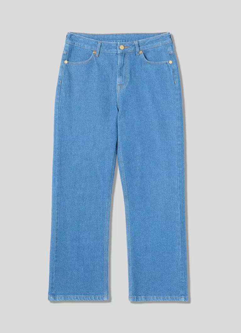 Willow Pale Indigo Soft Wide Crop Jean | L.K. Bennett (UK)