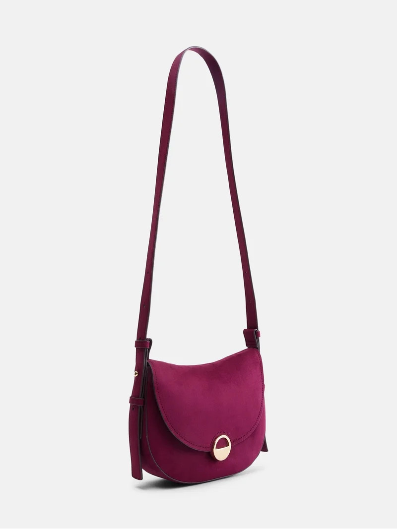 Scenario Women's Crossbody Handbag, Merlot Wine | Walmart (US)