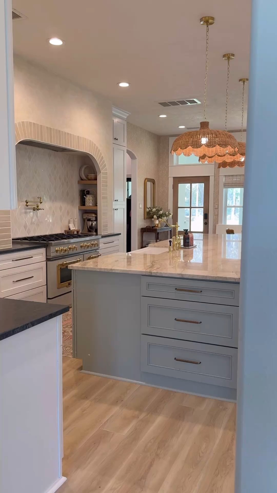 Lighting in our home! I love unique lighting with a feminine touch 😍 we did a mix of save and splurge! The sconces in our living room are from Sazerac Stitches but I did link the shades we got!

Pottery barn Anthropologie Amazon lighting chandelier pendant THEBLOOMINGNEST 

#LTKHome