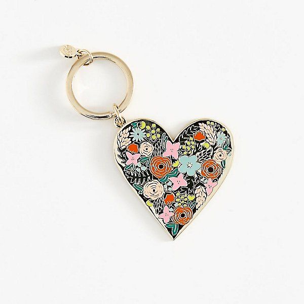 Floral Heart Keychain | Paper Source | Paper Source