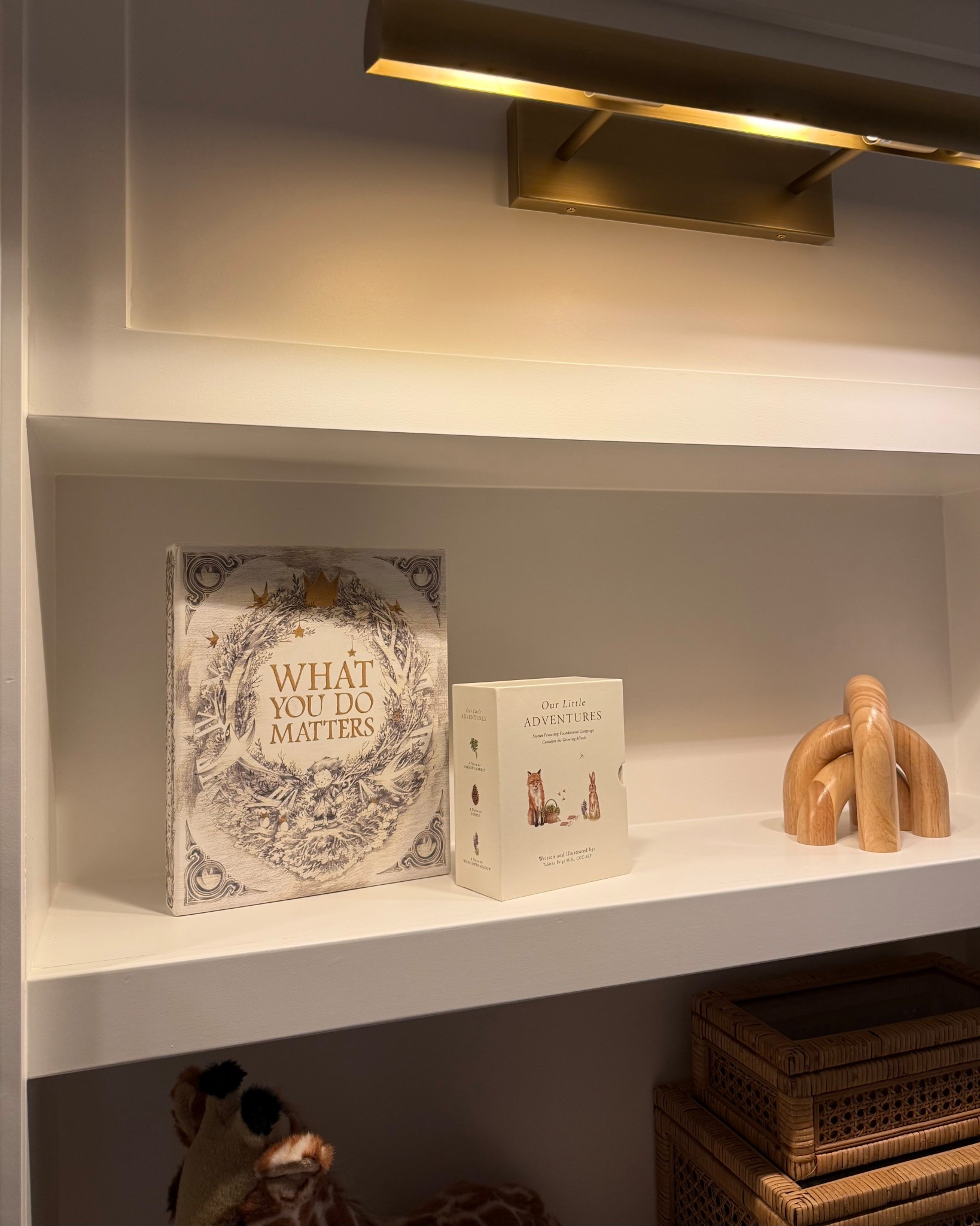 Decorative Books for a Kid Friendly Shelf
Even with coloring supplies nearby, these neutral Amazon books help keep our playroom shelves looking styled and intentional.
#NeutralHomeDecor #AmazonDecorBooks #BooksThatDoubleAsDecor #PlayroomShelfie #FamilyFriendlyStyling

#LTKKids #LTKFamily #LTKHome