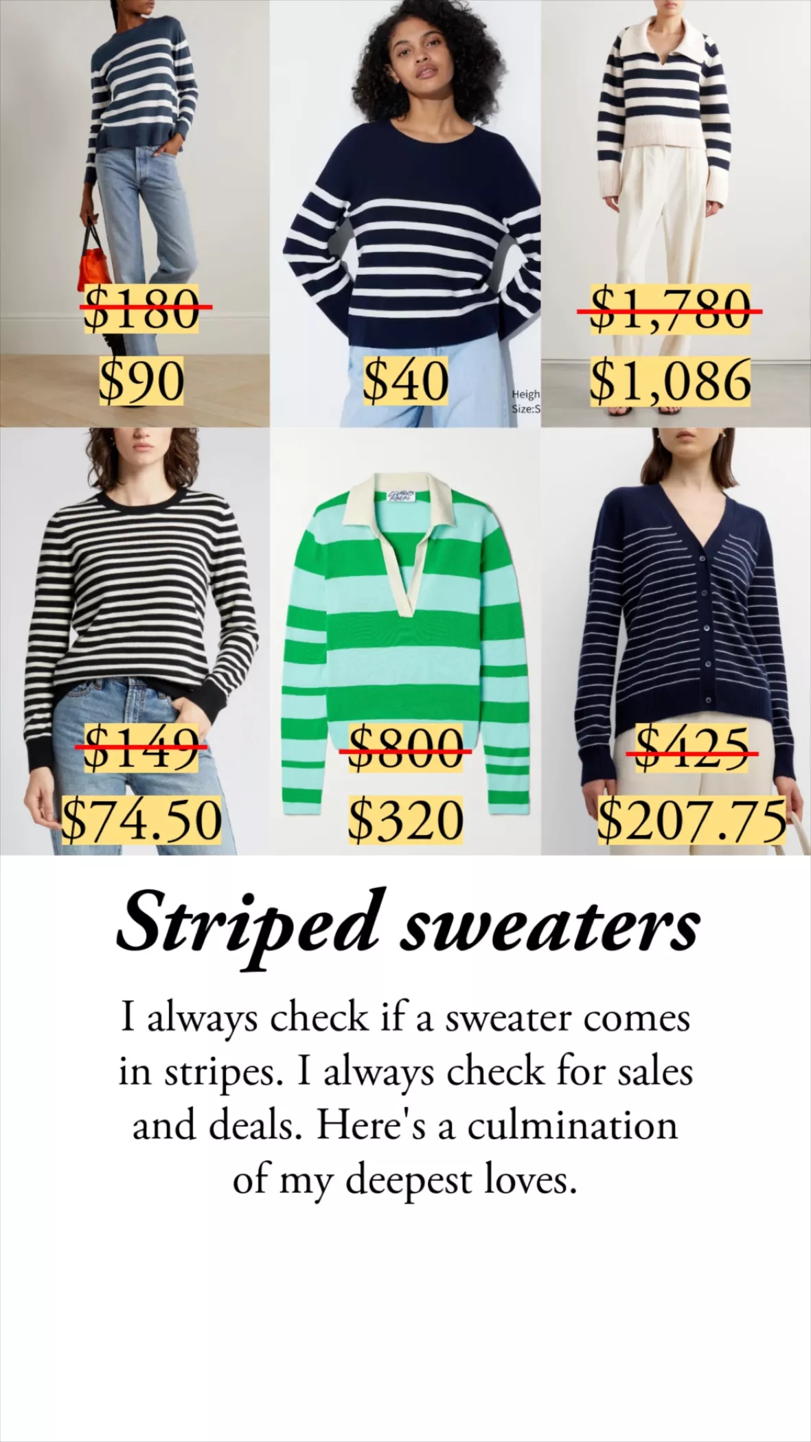 3D KNIT COTTON STRIPED SWEATER